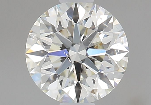 0.55 carat J-SI1 Excellent cut Natūralus Round Deimantas (1)