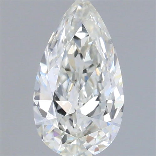 0.43 carat J-VVS2 Natūralus Pear Deimantas (1)
