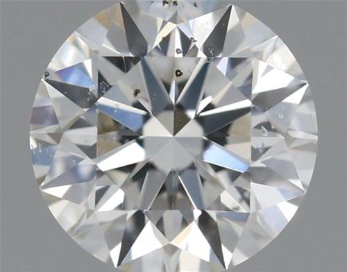 0.66 carat H-SI2 Excellent cut Natūralus Round Deimantas (1)