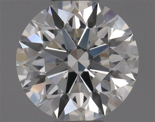 0.42 carat H-VVS2 Excellent cut Natūralus Round Deimantas (1)