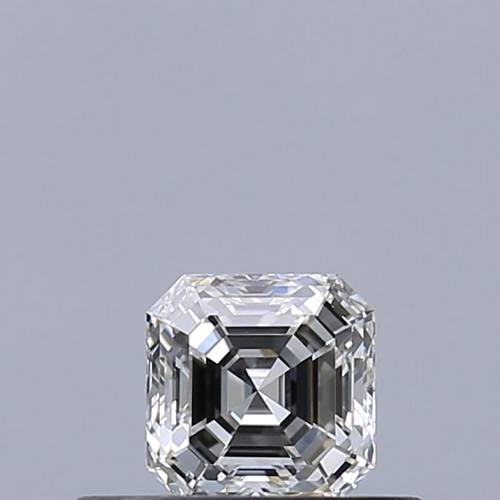 0.3 carat F-VVS2 Natūralus Asscher Deimantas (1)