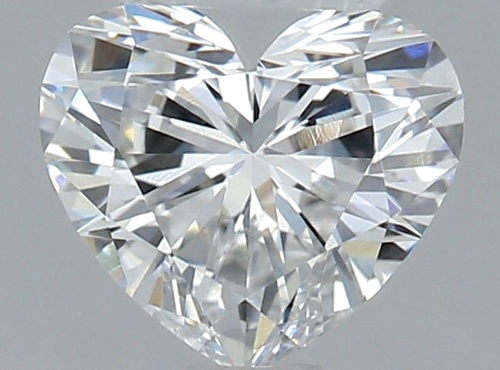 0.52 carat F-VS1 Natūralus Heart Deimantas (1)