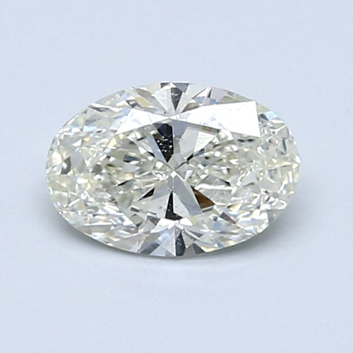 0.74 carat K-SI2 Natūralus Oval Deimantas (1)