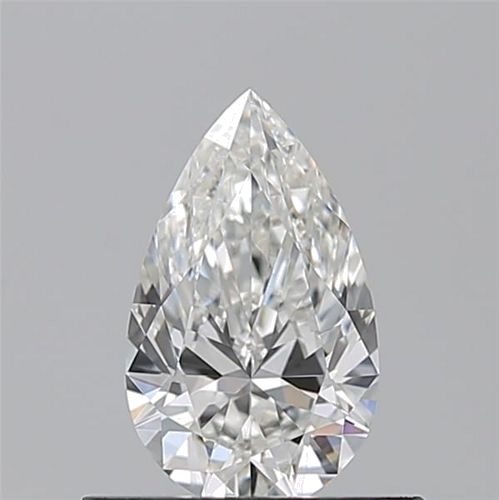 0.5 carat G-VS1 Natūralus Pear Deimantas (1)