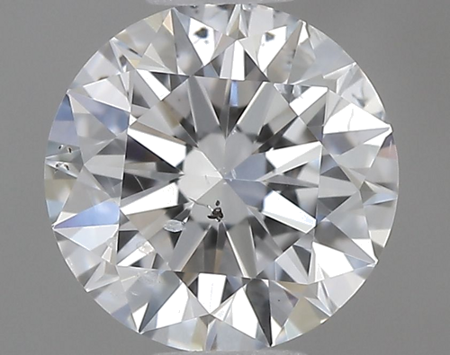 0.57 carat D-SI2 Very Good cut Natūralus Round Deimantas (1)