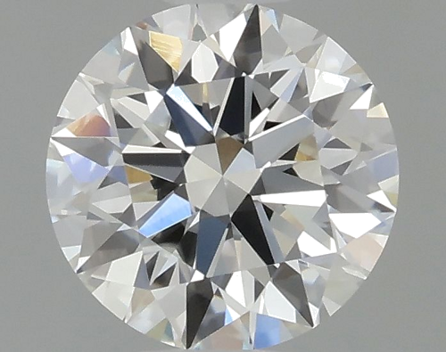 0.53 carat F-VVS2 Excellent cut Natūralus Round Deimantas (1)