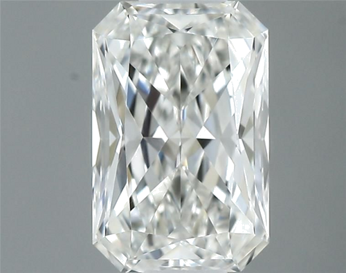 0.42 carat H-VVS1 Natūralus Radiant Deimantas (1)