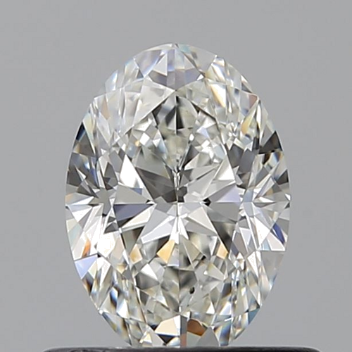 0.6 carat I-VS2 Natūralus Oval Deimantas (1)