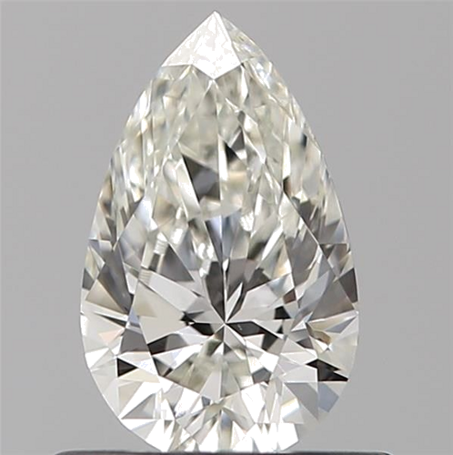 0.52 carat I-VS1 Natūralus Pear Deimantas (1)