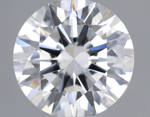 0.43 carat F-VVS1 Excellent cut Natūralus Round Deimantas (1)