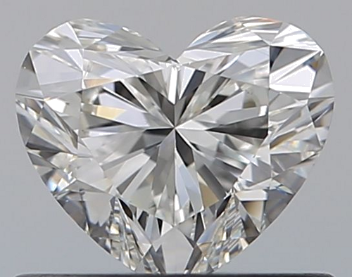0.59 carat H-VS1 Natūralus Heart Deimantas (1)