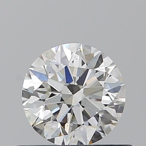0.54 carat H-SI1 Excellent cut Natūralus Round Deimantas (1)
