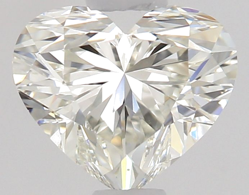 0.58 carat I-SI1 Natūralus Heart Deimantas (1)