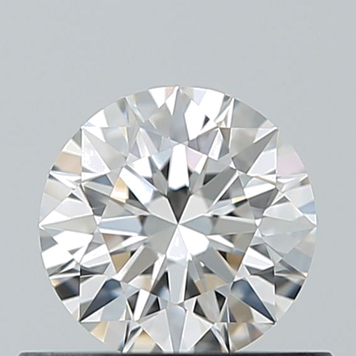 0.52 carat F-VVS2 Excellent cut Natūralus Round Deimantas (1)