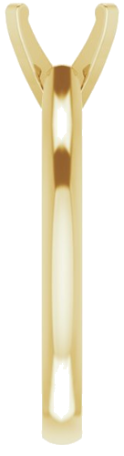 Sužadėtuvių Žiedas „Solitaire“ 585 Geltonojo Aukso Round 7mm (3)