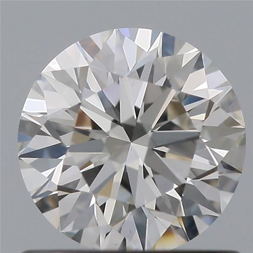 0.78 carat I-VVS2 Excellent cut Natūralus Round Deimantas (1)