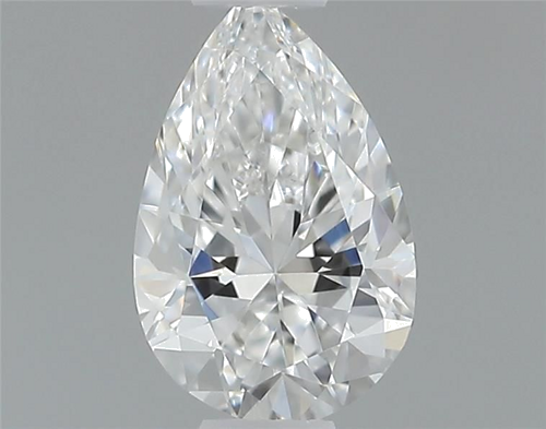 0.3 carat E-VS1 Natūralus Pear Deimantas (1)