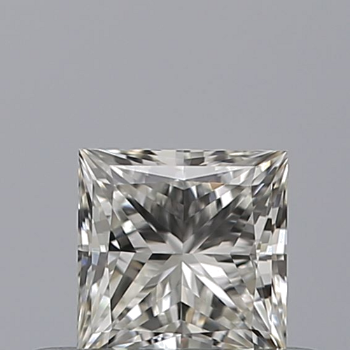 0.37 carat I-VVS1 Natūralus Princess Deimantas (1)