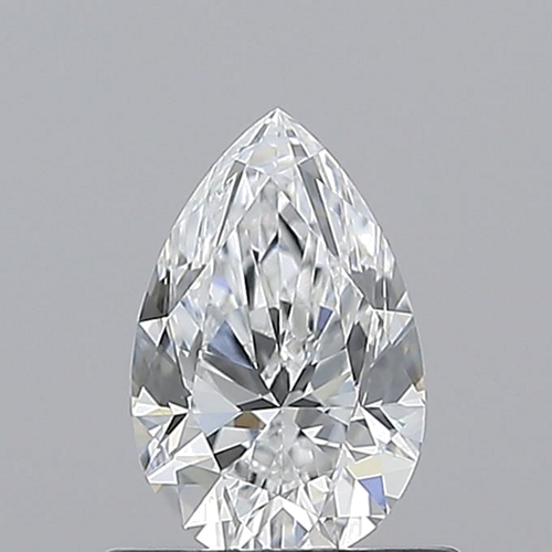 0.7 carat D-VS2 Natūralus Pear Deimantas (1)