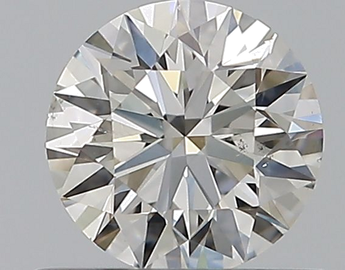 0.5 carat H-SI1 Excellent cut Natūralus Round Deimantas (1)