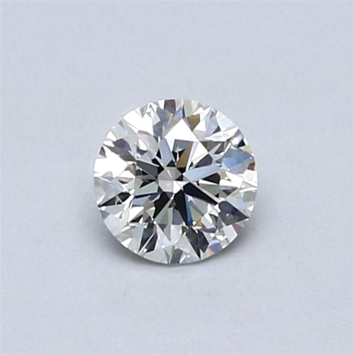 0.42 carat F-IF Excellent cut Natūralus Round Deimantas (1)