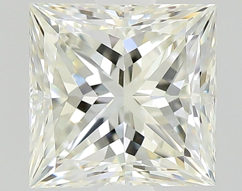0.6 carat J-VVS2 Natūralus Princess Deimantas (1)