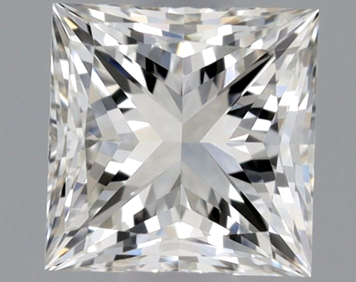 0.39 carat H-VVS2 Natūralus Princess Deimantas (1)