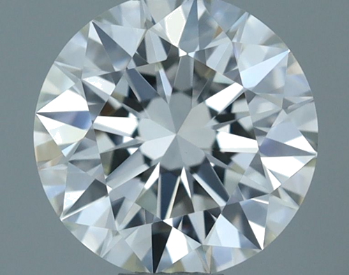 0.52 carat I-VVS1 Excellent cut Natūralus Round Deimantas (1)
