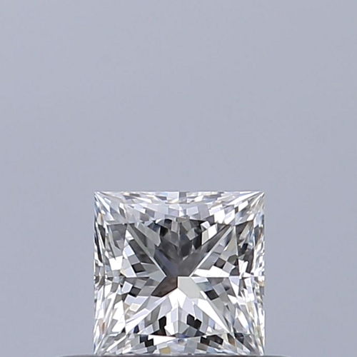 0.33 carat D-VVS2 Natūralus Princess Deimantas (1)