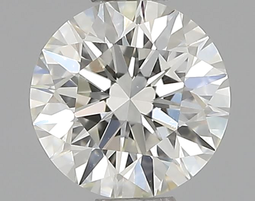 0.54 carat K-VVS1 Excellent cut Natūralus Round Deimantas (1)