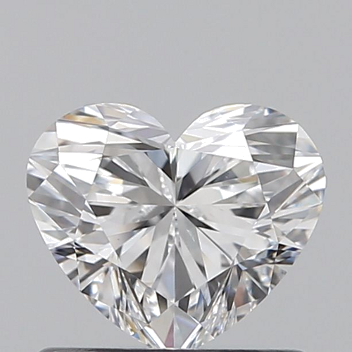 0.7 carat D-VS2 Natūralus Heart Deimantas (1)