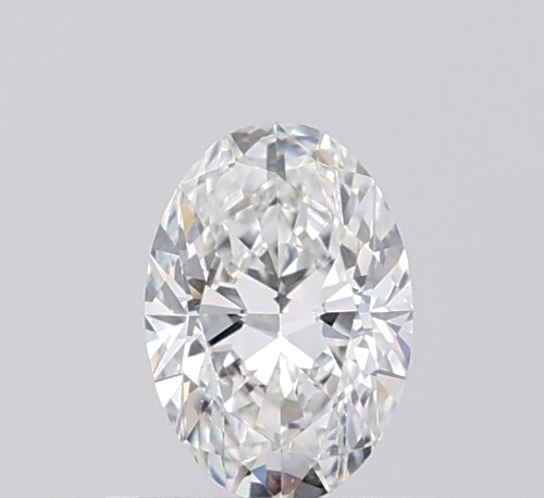 0.52 carat F-VS2 Natūralus Oval Deimantas (1)