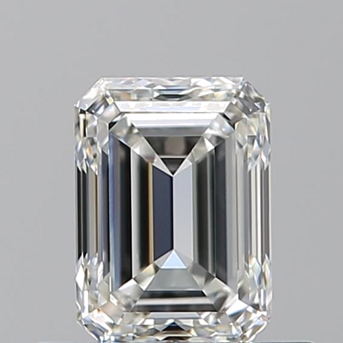 0.7 carat H-VVS2 Natūralus Emerald Deimantas (1)
