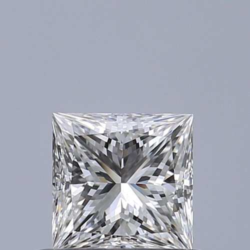 0.51 carat F-VVS1 Natūralus Princess Deimantas (1)