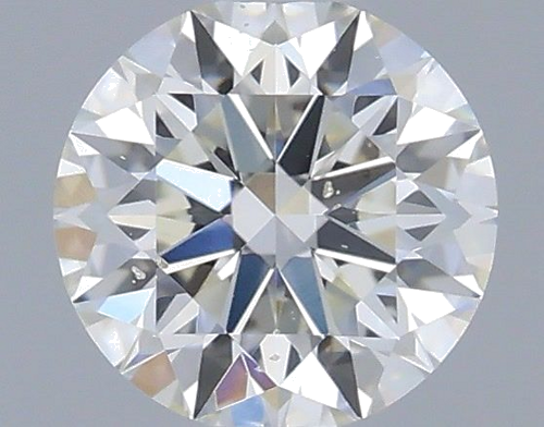 0.31 carat I-SI1 Excellent cut Natūralus Round Deimantas (1)