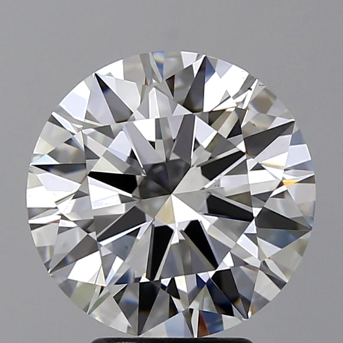 4.07 carat F-VS2 Excellent cut Natūralus Round Deimantas (1)