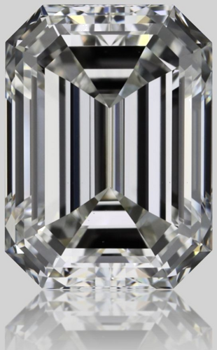 1.01 carat H-VS1 Natūralus Emerald Deimantas (1)
