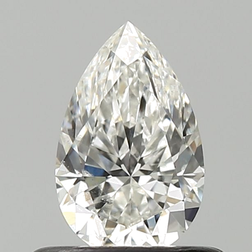0.5 carat G-SI2 Natūralus Pear Deimantas (1)