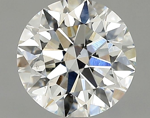 1.02 carat I-SI1 Excellent cut Natūralus Round Deimantas (1)