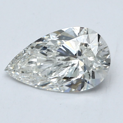 1.01 carat G-SI2 Natūralus Pear Deimantas (1)