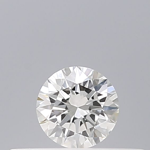 0.18 carat F-VVS2 Excellent cut Natūralus Round Deimantas (1)