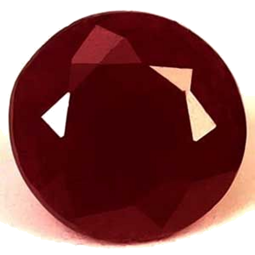 0.56 carat RED Round Rubinas (1)