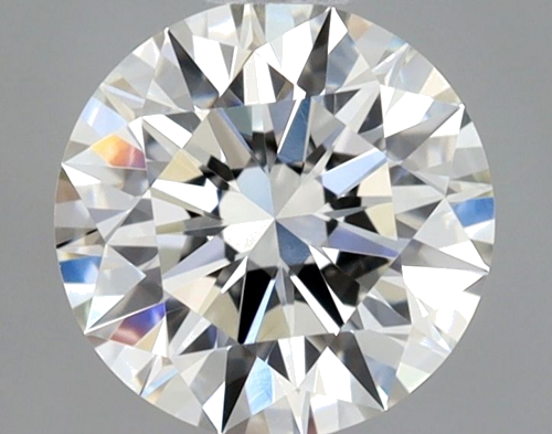 0.51 carat H-VVS1 Excellent cut Natūralus Round Deimantas (1)