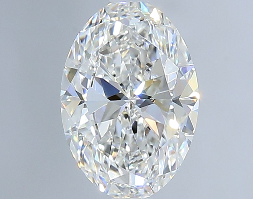 1.0 carat F-VVS2 Natūralus Oval Deimantas (1)