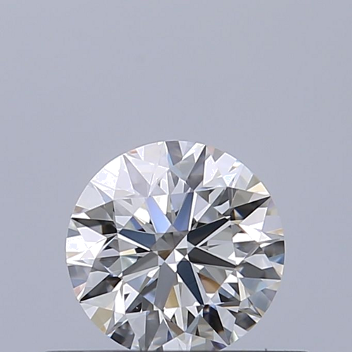 0.42 carat F-VVS1 Excellent cut Natūralus Round Deimantas (1)