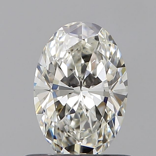 0.6 carat I-VS2 Natūralus Oval Deimantas (1)