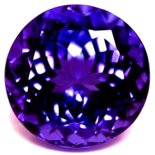9.64 carat BLUE Round Tanzanite (1)