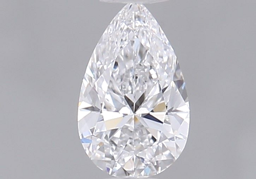 0.29 carat D-VS2 Natūralus Pear Deimantas (1)