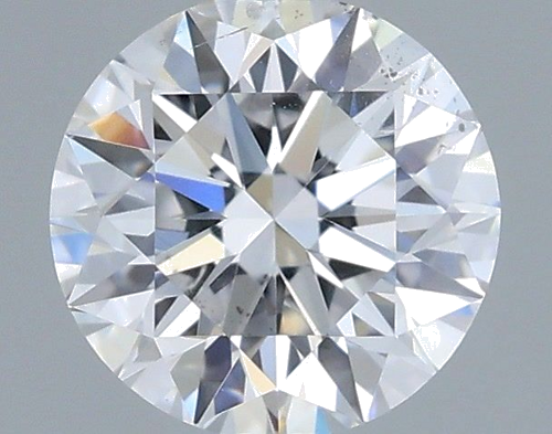 0.5 carat D-SI1 Excellent cut Natūralus Round Deimantas (1)