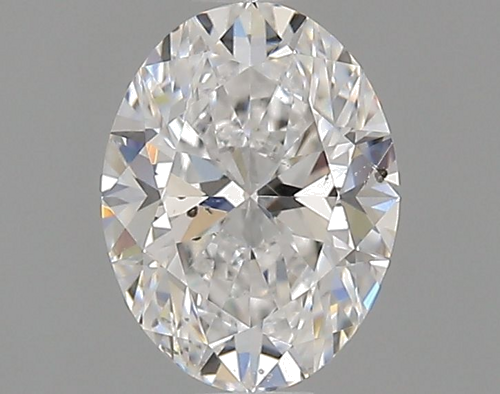 0.8 carat D-SI1 Natūralus Oval Deimantas (1)